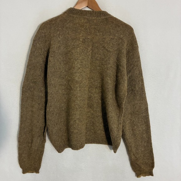 Vtg 60s Brent Montgomery Ward Wool Mohair Sweater Mens XL Fuzzy Grunge Cobain - Picture 5 of 8